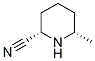 cis-6-Methylpiperidine-2-carbonitrile Structure