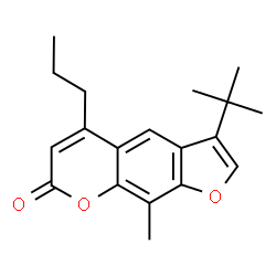 3-tert-butyl-9-methyl-5-propylfuro[3,2-g]chromen-7-one picture