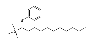 1-phenylthio-1-trimethylsilylundecane Structure