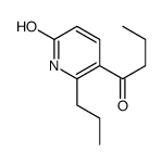 5-butanoyl-6-propyl-1H-pyridin-2-one Structure