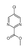 5-氯嘧啶-2-羧酸甲酯结构式