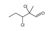 Pentanal, 2,3-dichloro-2-methyl Structure