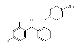 2,4-DICHLORO-2'-(4-METHYLPIPERAZINOMETHYL) BENZOPHENON图片