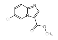 Methyl 6-chloroimidazo[1,2-a]pyridine-3-carboxylate structure