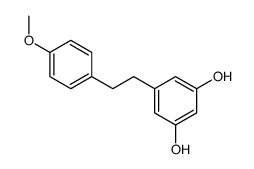 5-[2-(4-methoxyphenyl)ethyl]benzene-1,3-diol Structure