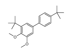 1-tert-butyl-5-(4-tert-butylphenyl)-2,3-dimethoxybenzene Structure