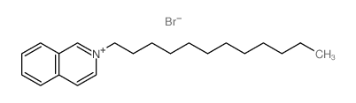 2-Dodecylisoquinolinium bromide Structure