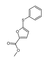 methyl 5-(phenylthio)-2-furoate Structure