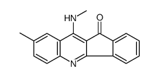 8-methyl-10-(methylamino)indeno[1,2-b]quinolin-11-one Structure