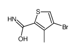 4-bromo-3-methylthiophene-2-carboxamide Structure