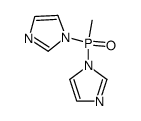 di(1H-imidazol-1-yl)(methyl)phosphine oxide Structure