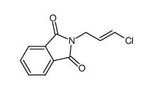 2-(3-chloroallyl)isoindoline-1,3-dione结构式