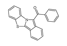 benzo[4,5]thiazolo[2,3-a]isoindol-11-yl-phenyl-methanone结构式