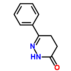 6-Phenyl-4,5-dihydro-3(2H)-pyridazinone Structure