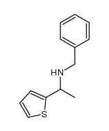 N-benzyl-1-(thiophen-2-yl)ethanamine结构式