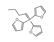 butylidenetri(furan-2-yl)phosphorane结构式
