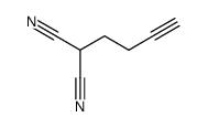 2-cyano-5-hexynenitrile Structure