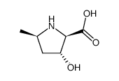 D-Proline, 3-hydroxy-5-methyl-, (3R,5R)- (9CI) structure