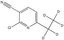 2-Chloro-3-cyano-6-(ethyl-d5)-pyridine图片