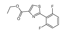 乙基 2-(2,6-二氟苯基)噻唑-4-羧酸图片