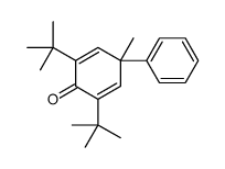 2,6-ditert-butyl-4-methyl-4-phenylcyclohexa-2,5-dien-1-one Structure