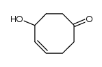 (Z)-6-hydroxycyclooct-4-enone结构式