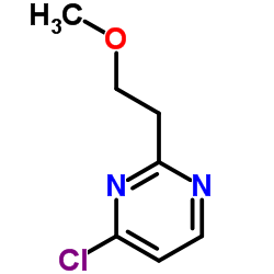 4-Chloro-2-(2-methoxyethyl)pyrimidine Structure