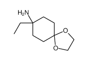 8-Ethyl-1,4-dioxaspiro[4.5]decan-8-amine Structure