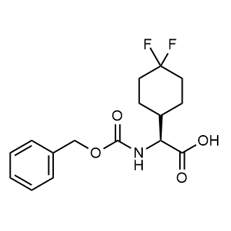 (S)-2-(((Benzyloxy)carbonyl)amino)-2-(4,4-difluorocyclohexyl)acetic acid picture