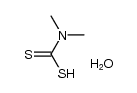 N,N-dimethyldithiocarbamate hydrate结构式