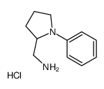 (1-phenylpyrrolidin-2-yl)methanamine,hydrochloride Structure