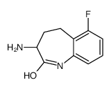 3-AMINO--6-FLUORO-1H,3H,4H,5H-BENZO[F]AZEPIN-2-ONE Structure