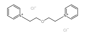 1,1'-(oxydiethylene)dipyridinium dichloride Structure