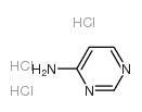 4-AMINOPYRIMIDINE 3HCL Structure