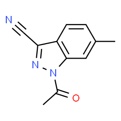 1-Acetyl-6-methyl-1H-indazole-3-carbonitrile图片