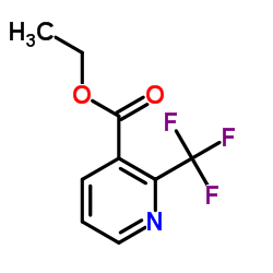 Ethyl 2-(trifluoromethyl)nicotinate Structure