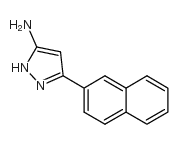 3-(2-NAPHTHYL)-1H-PYRAZOL-5-YLAMINE Structure