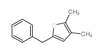 2,3-DIMETHYL-5-BENZYL THIOPHENE结构式