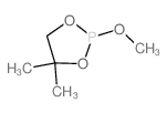 2-methoxy-4,4-dimethyl-1,3,2-dioxaphospholane structure