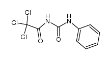 N-Trichloroacetyl-N'-phenylurea结构式