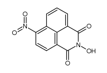 N-hydroxy-4-nitro-1,8-naphthalimide结构式