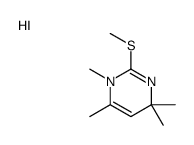 1,4,4,6-tetramethyl-2-methylsulfanylpyrimidine,hydroiodide结构式