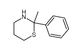 2-methyl-2-phenyl-[1,3]thiazinane结构式