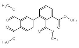 BIPHENYL-2,3,3',4'-TETRACARBOXYLIC ACID TETRAMETHYL ESTER结构式