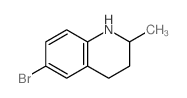 6-溴-2-甲基-1,2,3,4-四氢喹啉结构式