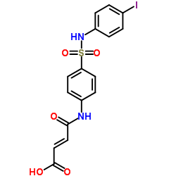 (2E)-4-({4-[(4-Iodophenyl)sulfamoyl]phenyl}amino)-4-oxo-2-butenoic acid结构式