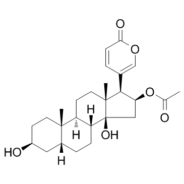 蟾毒它灵, 蟾蜍他灵结构式