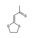 1-(1,3-dithiolan-2-ylidene)propane-2-thione Structure