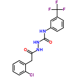 2-[(2-Chlorophenyl)acetyl]-N-[3-(trifluoromethyl)phenyl]hydrazinecarboxamide图片