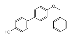 4-(4-phenylmethoxyphenyl)phenol Structure